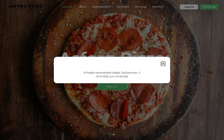 Ekrānuzņēmums no asfergpizza.dk