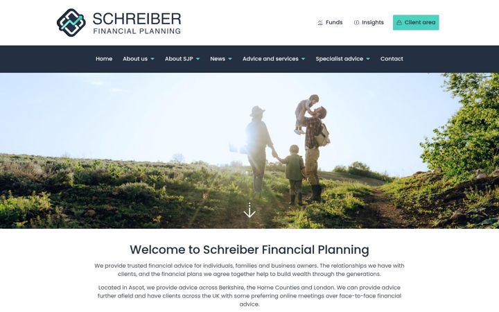 Screenshot of asfinancialplanning.co.uk
