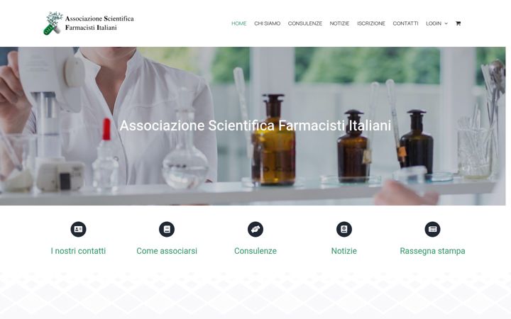 Screenshot of asfionline.it