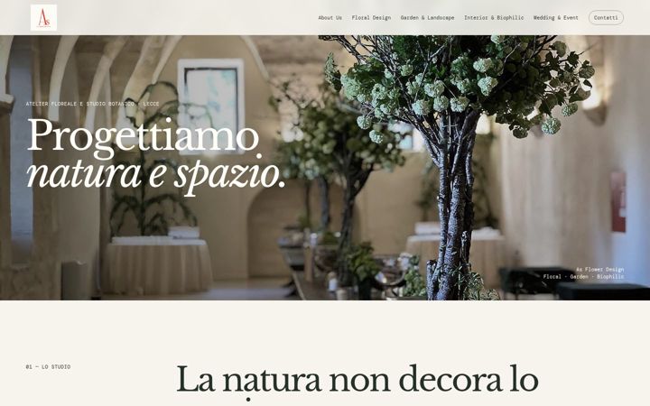 Screenshot of asflowerdesign.com