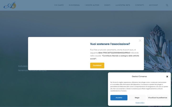 Screenshot ta' asfodelo.org