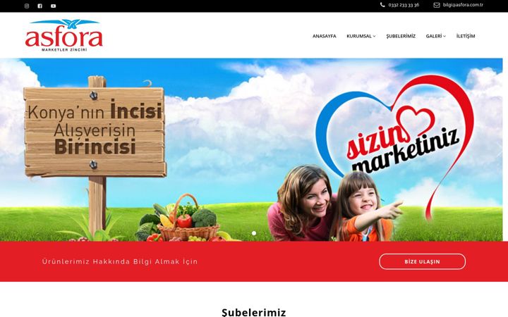 Screenshot ta' asfora.com.tr