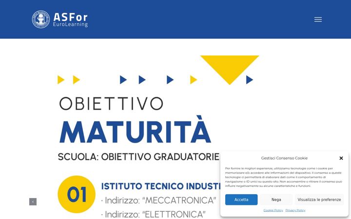 Screenshot of asforeurolearning.it
