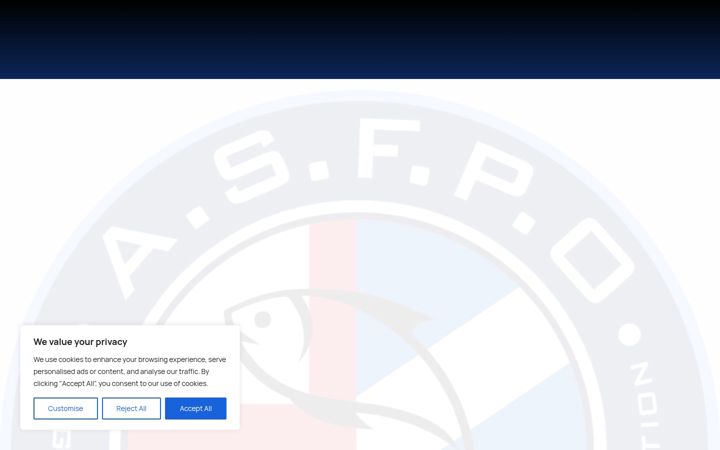 Screenshot of asfpo.com