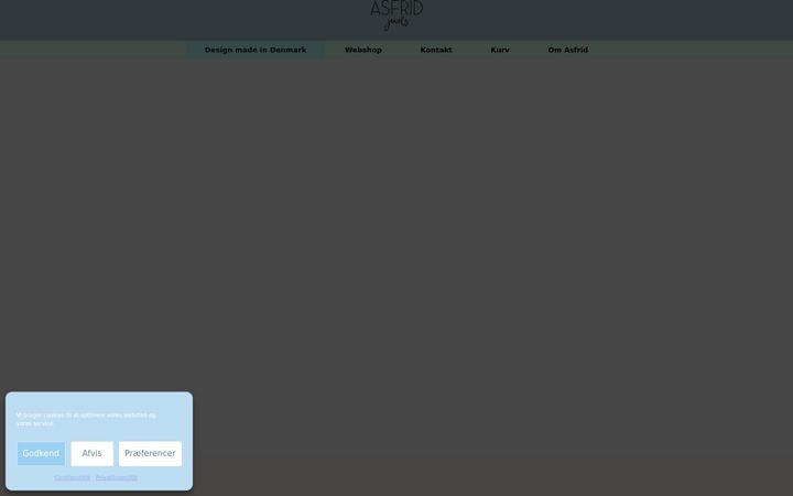 Screenshot of asfrid.dk