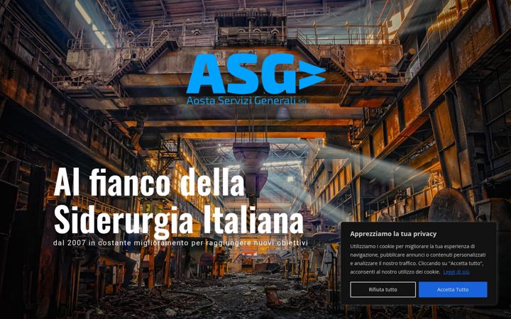 Screenshot of asg-aosta.com