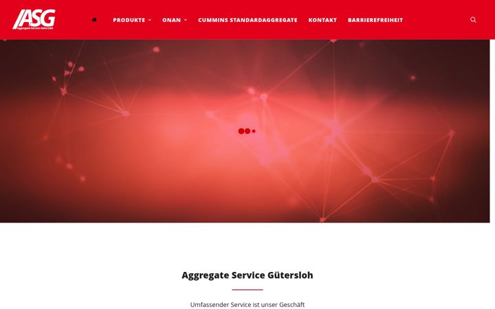 Екранна снимка на asg-gt.de