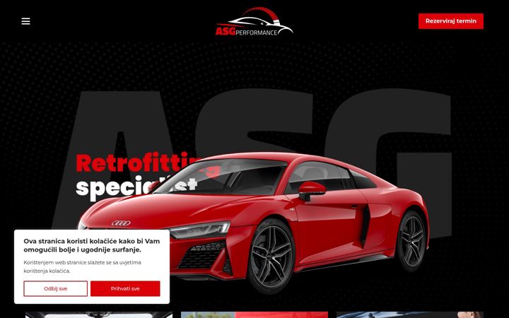 Screenshot of asg.ba