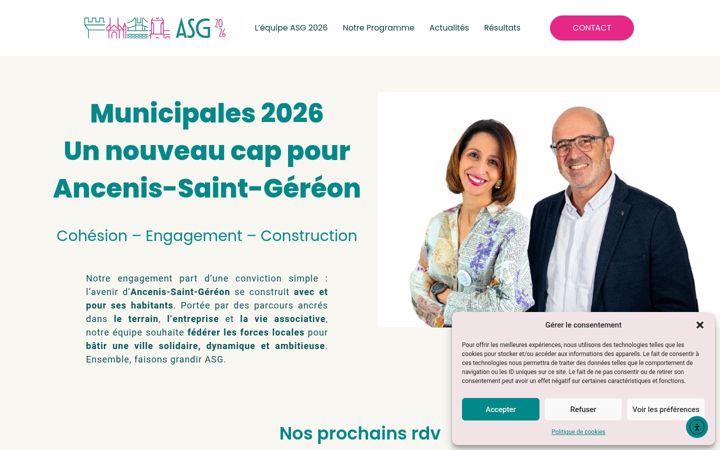 Screenshot of asg2026.fr