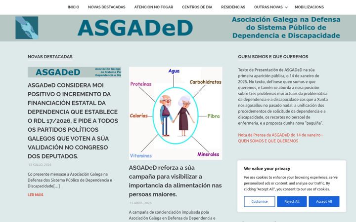 Screenshot of asgaded.gal