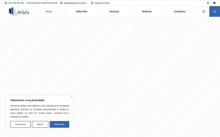 Screenshot of asgconstrucoes.pt