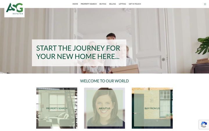 Screenshot of asgestates.co.uk