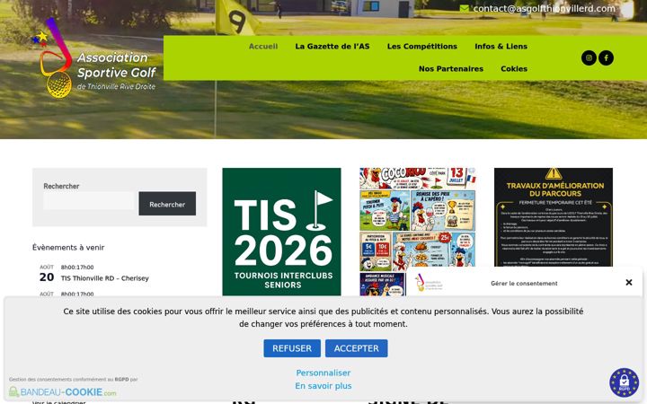Screenshot of asgolfthionvillerd.com