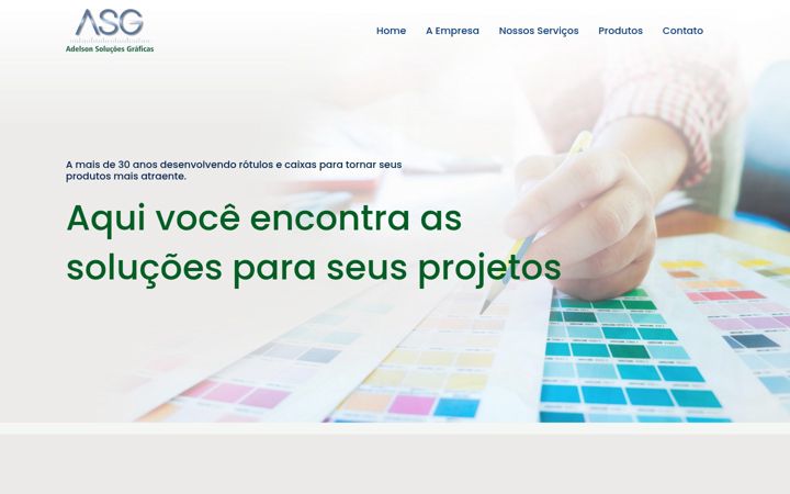 Screenshot του asgrafica.com.br