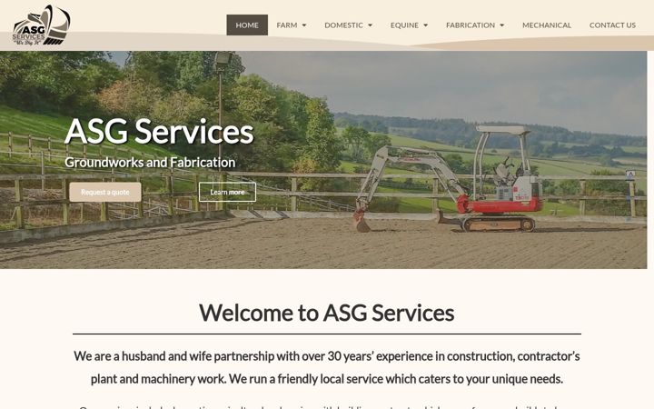 Ekrānuzņēmums no asgservices.uk