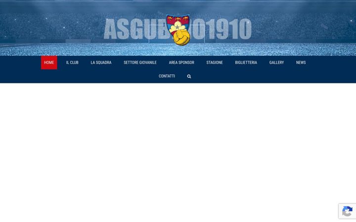 Skärmbild av asgubbio1910.net