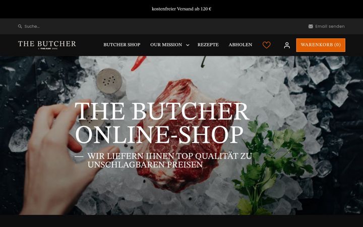 Screenshot of ash-butchershop.com