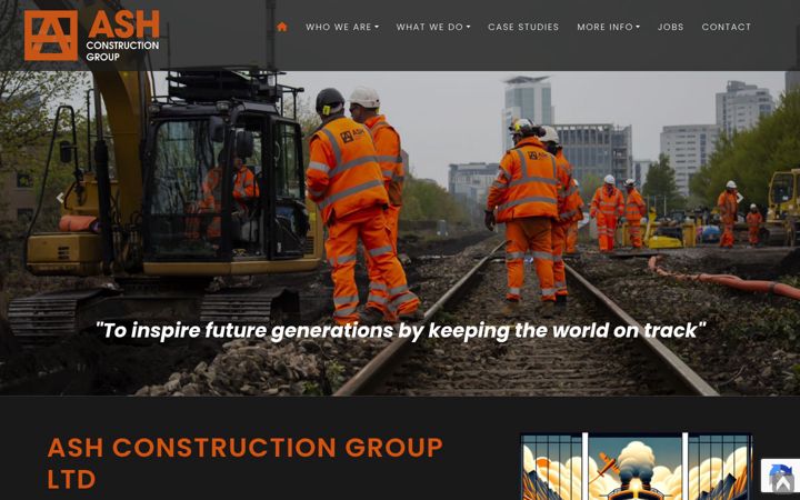 Screenshot of ash-cg.com