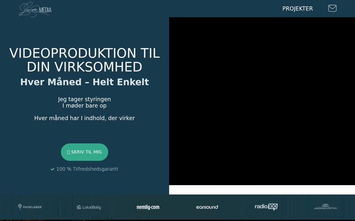 Screenshot του ash-media.dk