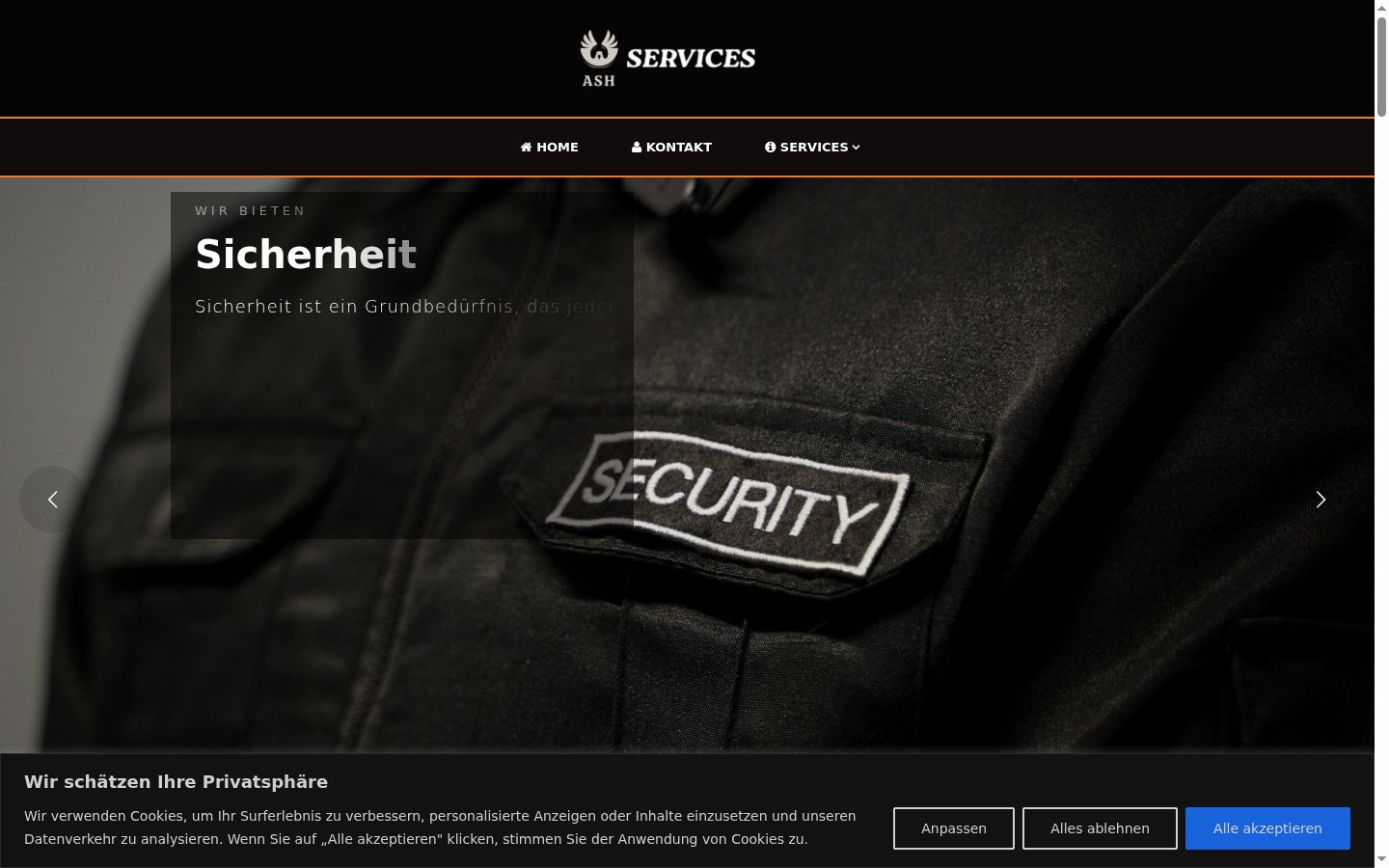 Screenshot tal-banner tal-kunsens muri qabel kwalunkwe interazzjoni