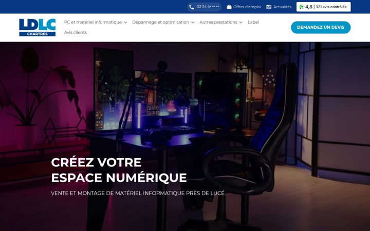 Screenshot of ash-technologie.com
