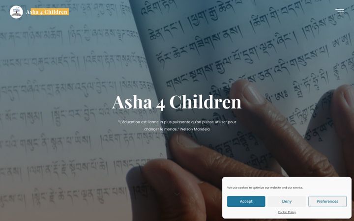Ekrānuzņēmums no asha4children.lu