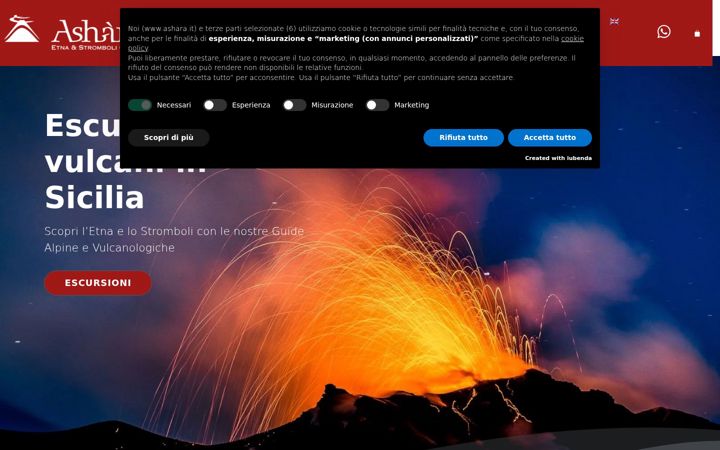 Screenshot van ashara.it