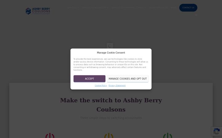 Screenshot of ashbyberrycoulsons.co.uk