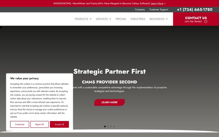 Screenshot of ashcomtech.com