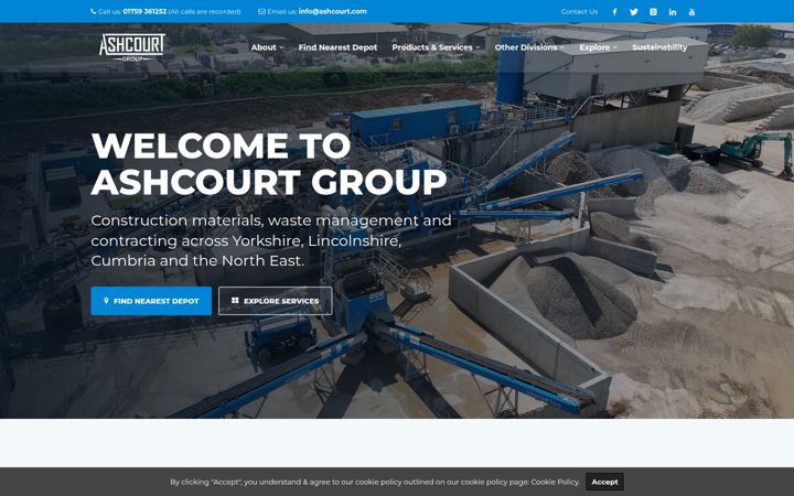 Screenshot of ashcourt.com