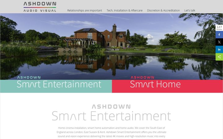 Screenshot of ashdownhome.com