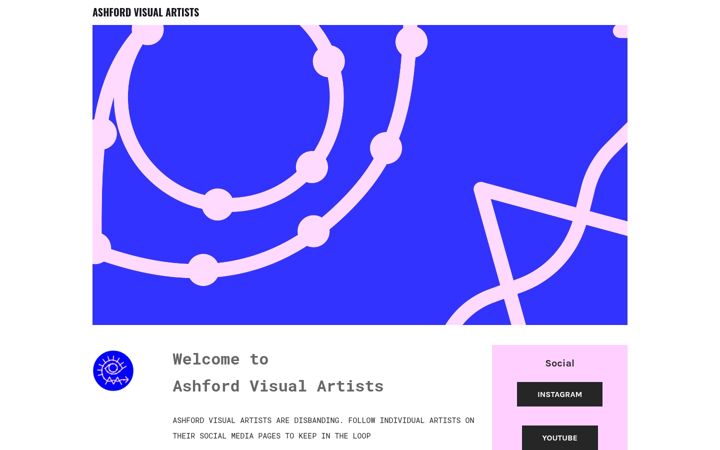 Screenshot of ashfordvisualartists.com