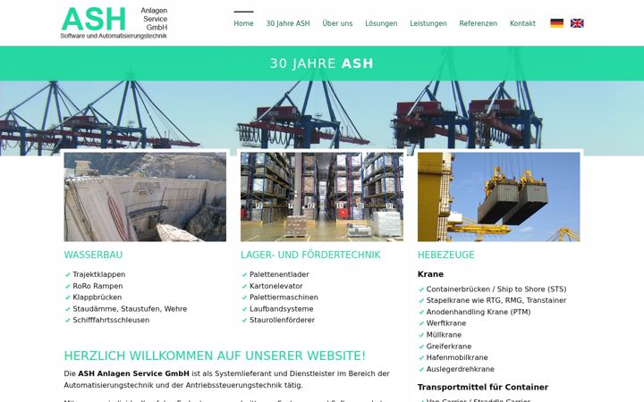 Screenshot of ashhamburg.de
