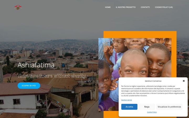 Screenshot of ashiafatima.org