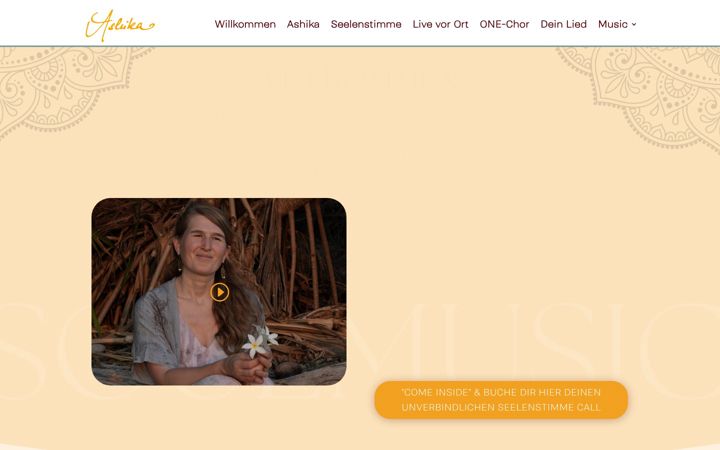Screenshot of ashika-music-singing.de