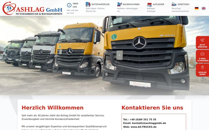 Screenshot von ashlag.de