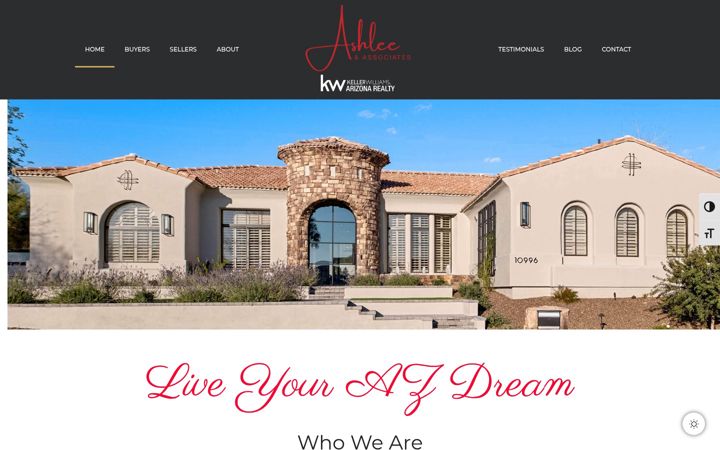 Screenshot of ashleeandassociates.com