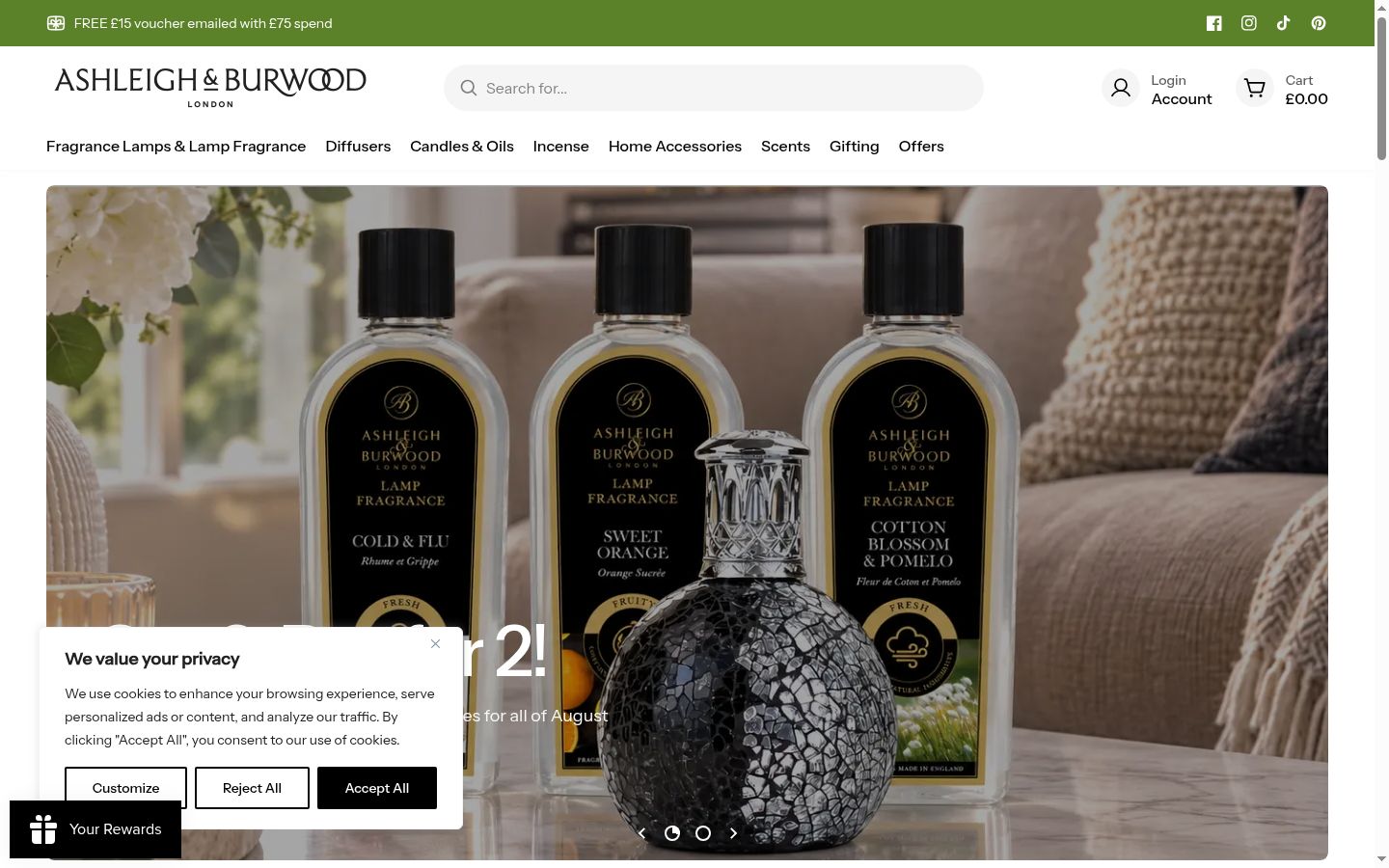 Sutikimo reklamjuostės, rodytos prieš bet kokią sąveiką, ekrano kopija