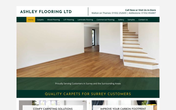 Screenshot of ashleyflooringltd.co.uk