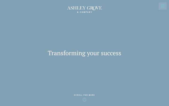 Екранна снимка на ashleygroveandcompany.com