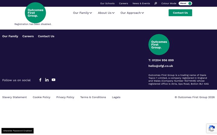 Screenshot of ashleyparkschool.co.uk