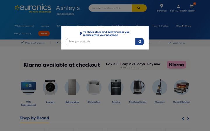 Екранна снимка на ashleys.app
