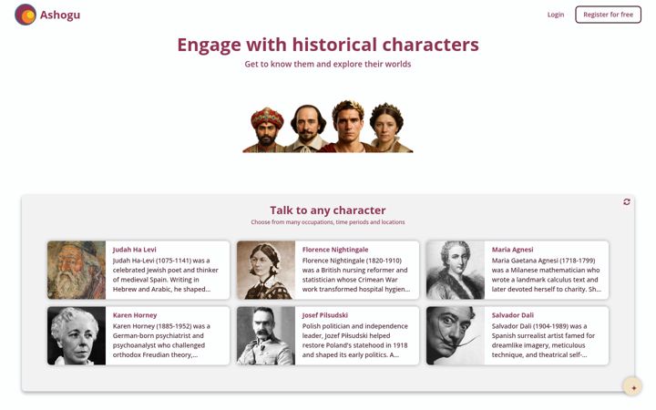 Screenshot of ashogu.com
