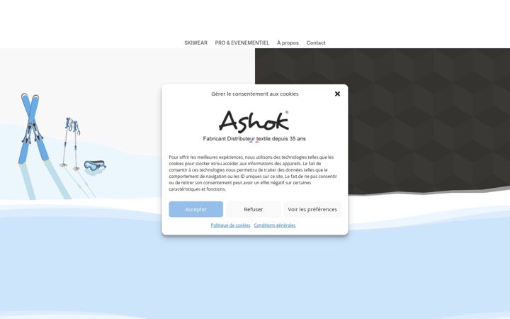 Posnetek zaslona ashok.fr