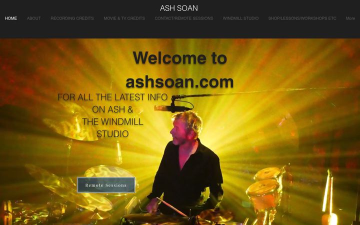 Snimka zaslona za ashsoan.com