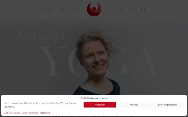 Screenshot of ashtanga-yoga-baden.at