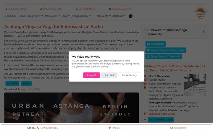 Screenshot of ashtangaberlin.com