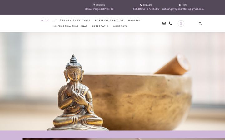Screenshot of ashtangayogasf.es