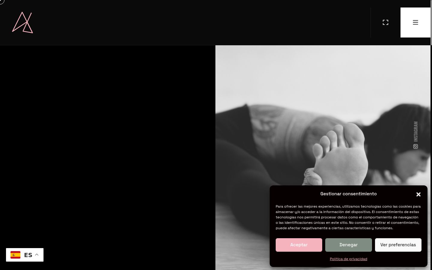 Screenshot van de toestemmingsbanner zoals getoond vóór enige interactie