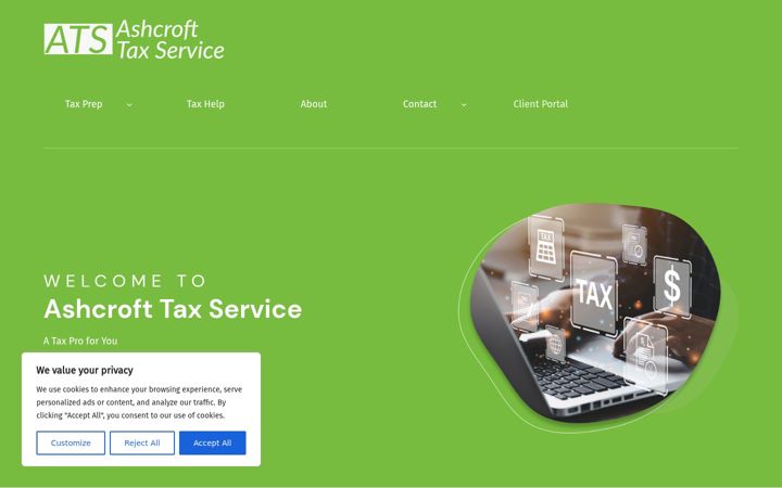 Screenshot di ashtaxaz.com